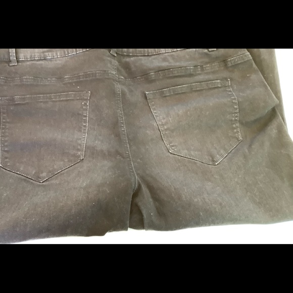 Maurices Black Skinny Jeans Plus Size 26 - Picture 4 of 4